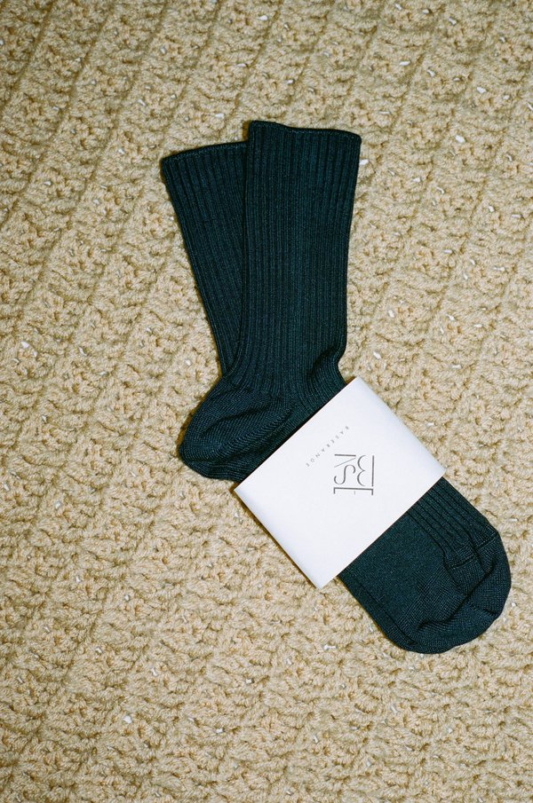 Baserange Rib Overankle Socks Baserange Rib Overankle Socks