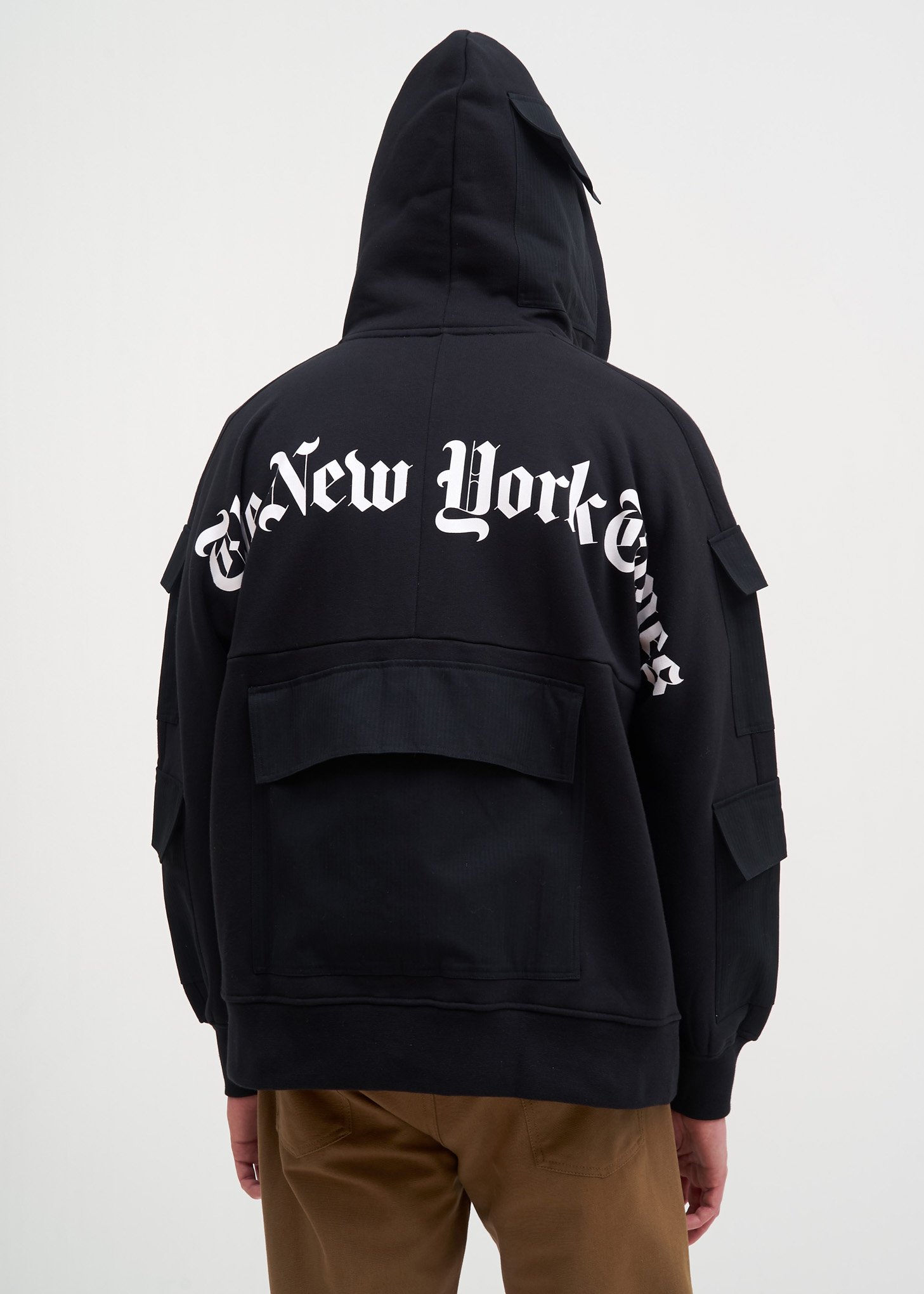 Études New York Times Stream Hoodie - Black | Garmentory