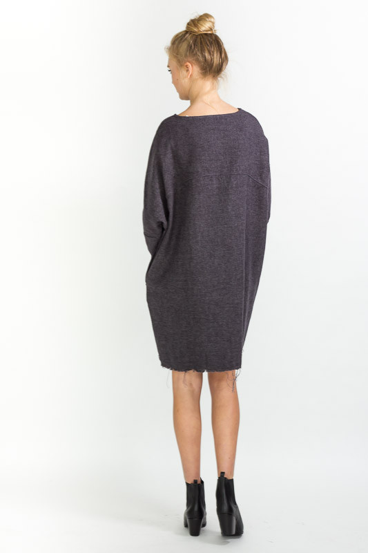 BLACK CRANE PAINTER DRESS BLACK CRANE PAINTER DRESS