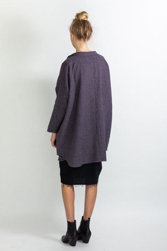 BLACK CRANE SQUARE SHIRT BLACK CRANE SQUARE SHIRT