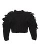 KIDS Manuela Fringe Jumper - BLACK - Thumbnail 2