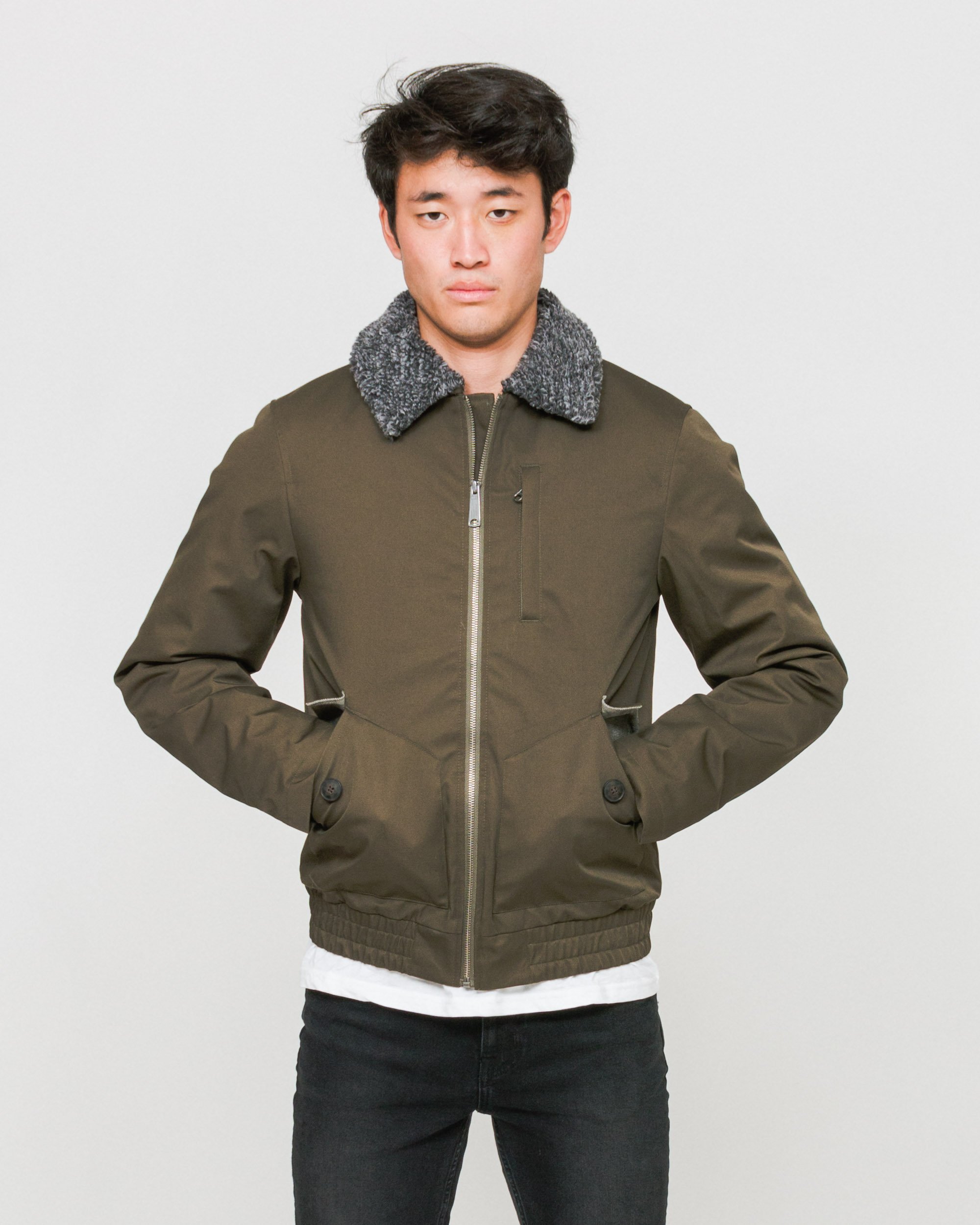 dark green color jacket