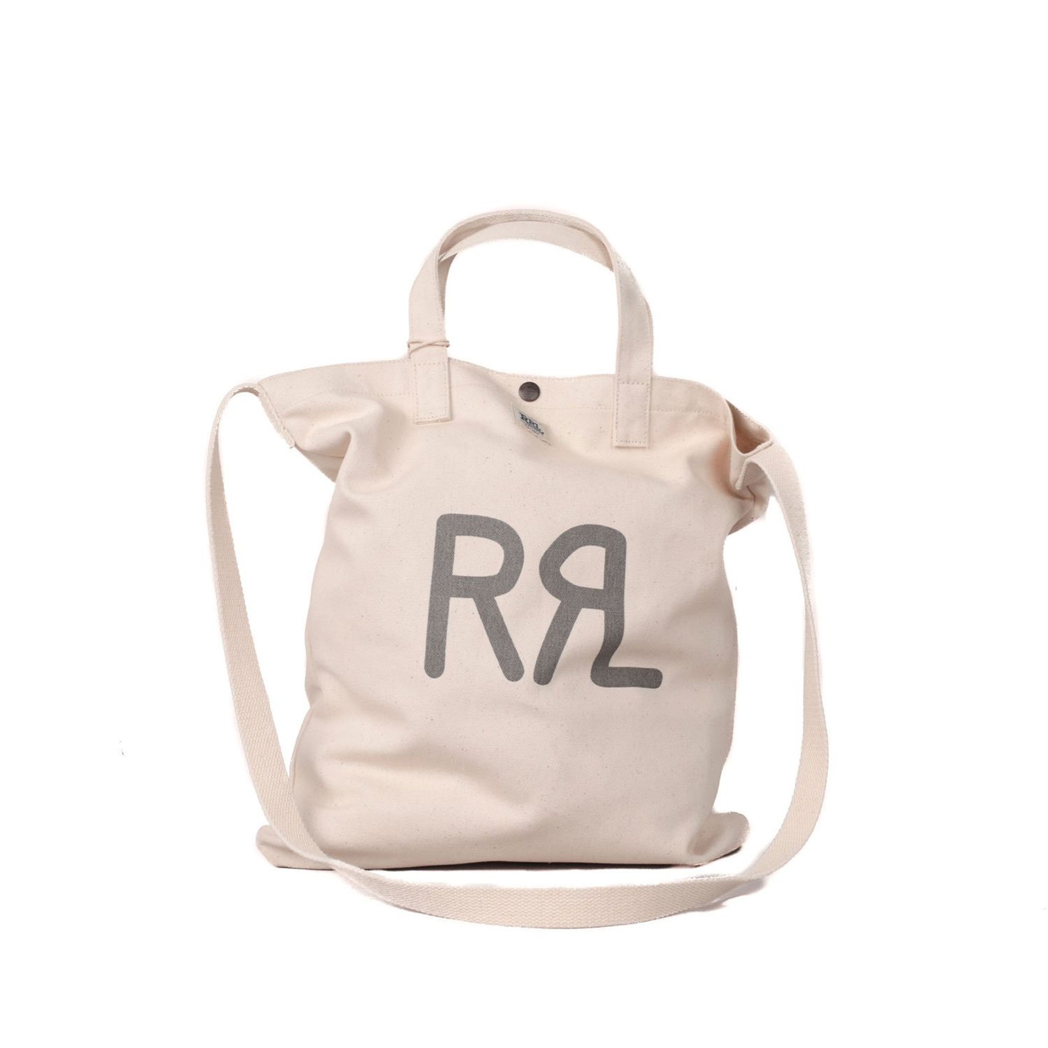 RRL Seeded Canvas Market Tote Natural Garmentory