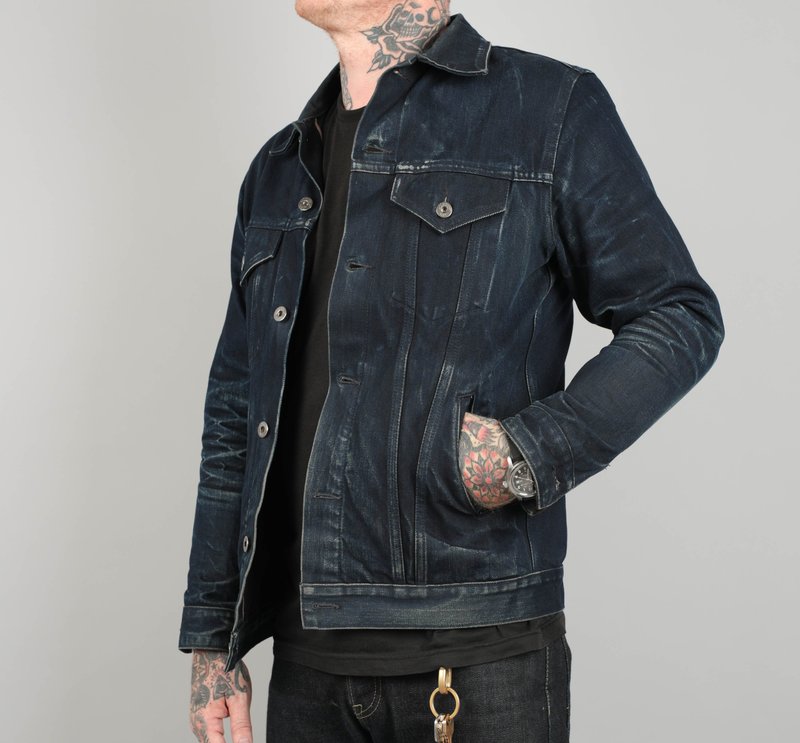 Trucker Jacket Type 3s Denim Jacket Shadow Selvedge 3Sixteen Type