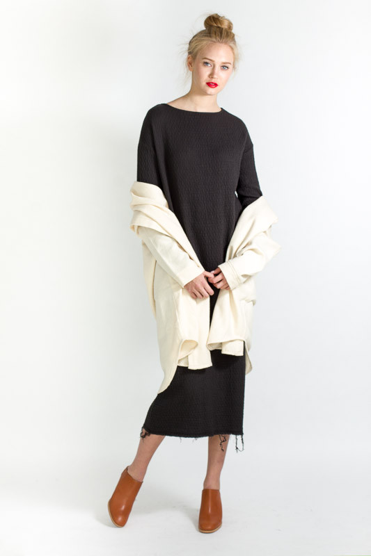 BLACK CRANE SQUARE SHIRT BLACK CRANE SQUARE SHIRT