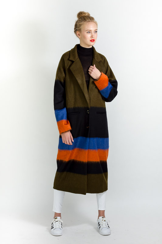 SUNO STRIPED COAT SUNO STRIPED COAT