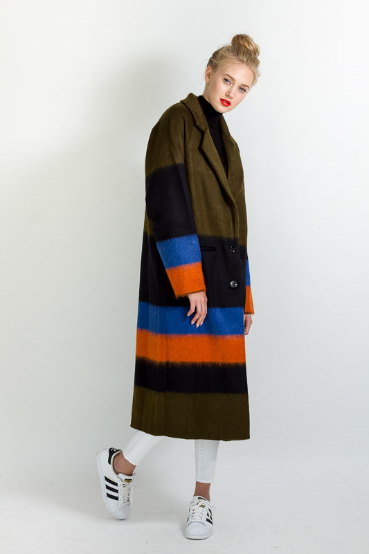 SUNO STRIPED COAT SUNO STRIPED COAT