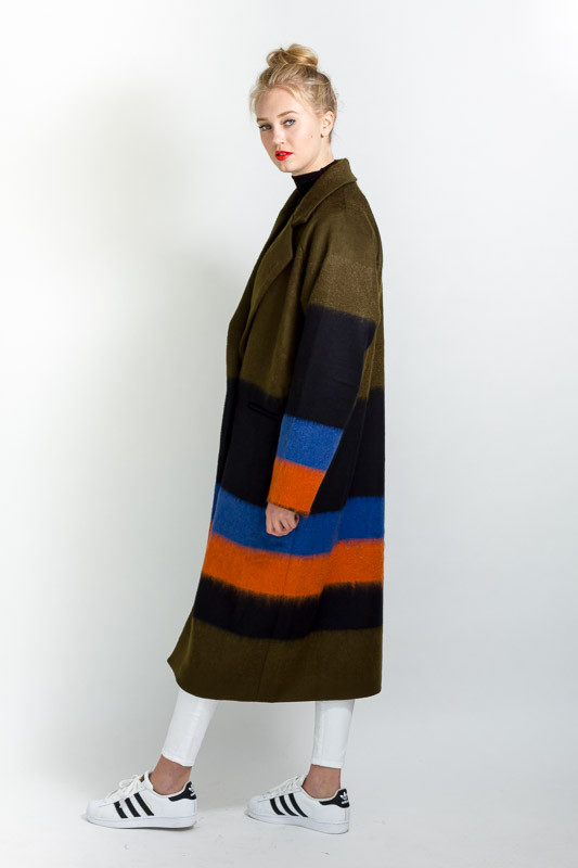 SUNO STRIPED COAT SUNO STRIPED COAT