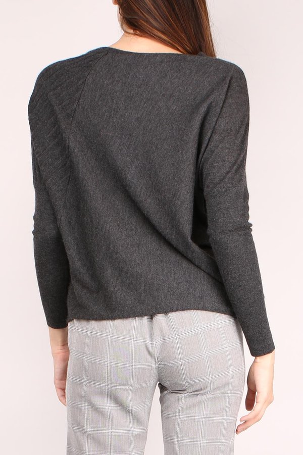 Paychi Guh Polygon Pullover - Charcoal