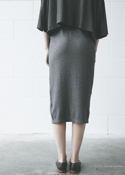 Dolan Front Split Midi | Marengo Dolan Front Split Midi | Marengo