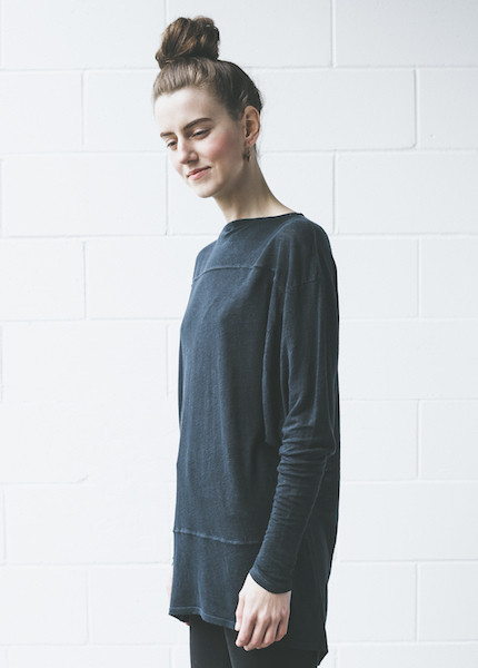 Dolan Round Shoulder Tunic | Deep Dolan Round Shoulder Tunic | Deep