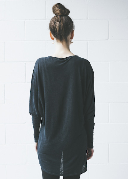 Dolan Round Shoulder Tunic | Deep Dolan Round Shoulder Tunic | Deep