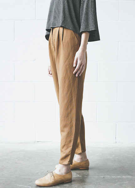 First Rite Ankle Trouser | Amber First Rite Ankle Trouser | Amber
