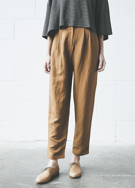 First Rite Ankle Trouser | Amber First Rite Ankle Trouser | Amber
