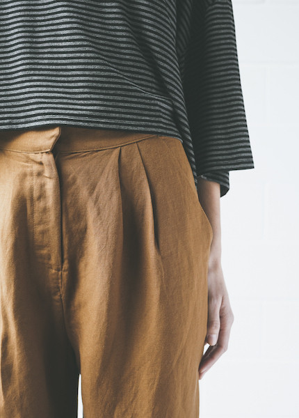 First Rite Ankle Trouser | Amber First Rite Ankle Trouser | Amber