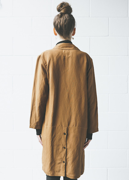 First Rite Mid Length Overcoat | Amber First Rite Mid Length Overcoat | Amber