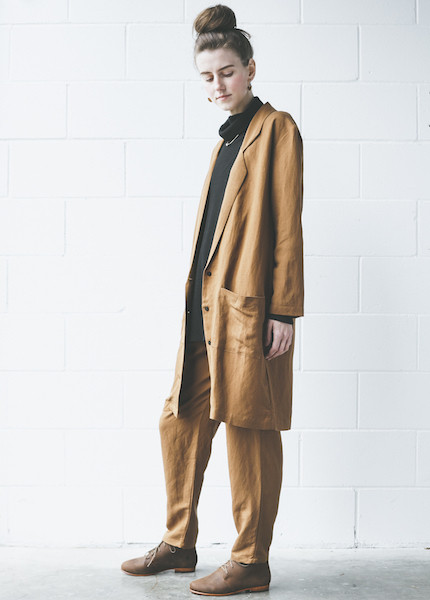 First Rite Mid Length Overcoat | Amber First Rite Mid Length Overcoat | Amber