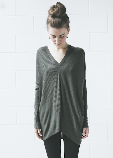 Line Knitwear Brandon in Combat Line Knitwear Brandon in Combat