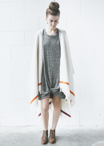 Rag & Bone Ines Poncho | Cream Rag & Bone Ines Poncho | Cream