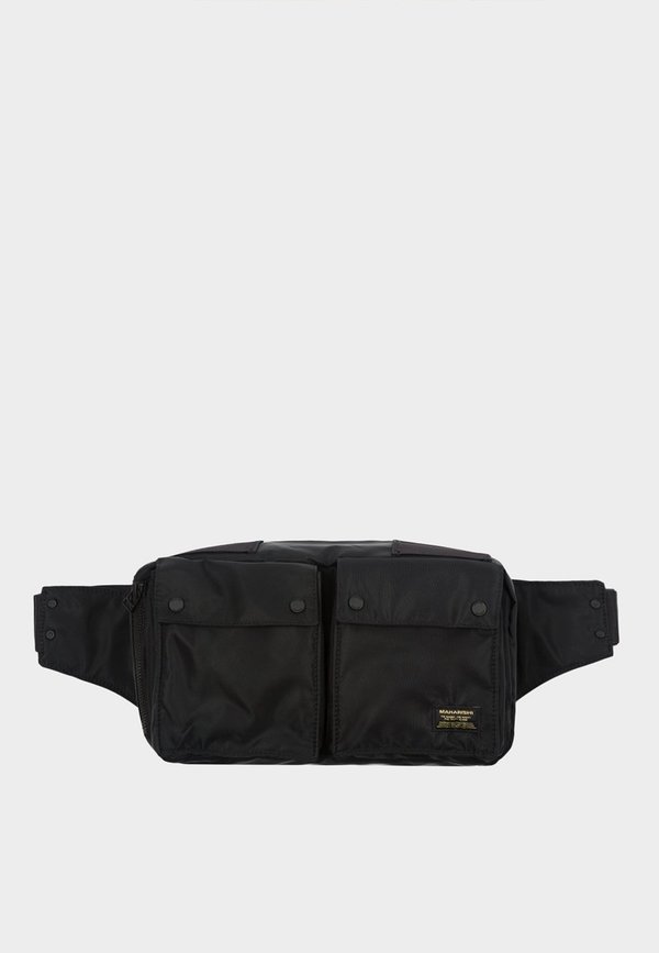 Maharishi Travel Waist Bag - Black | Garmentory
