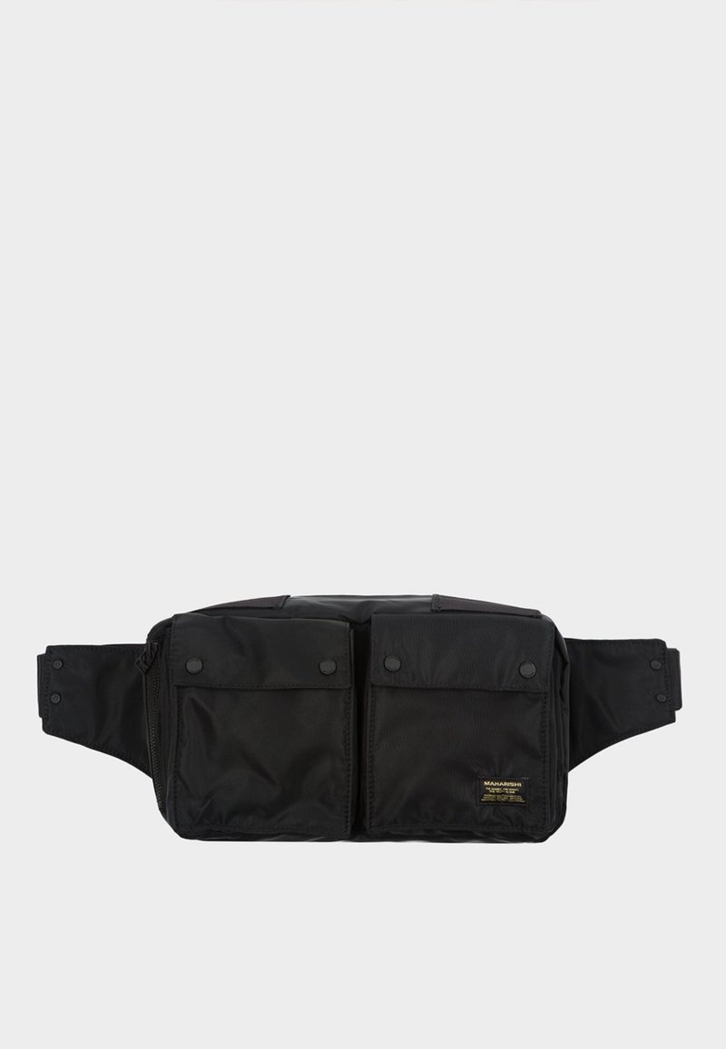 Maharishi Travel Waist Bag - Black | Garmentory
