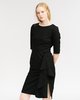 Samuji Cascading ruffle Dress - black - Thumbnail 4