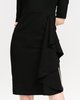 Samuji Cascading ruffle Dress - black - Thumbnail 6