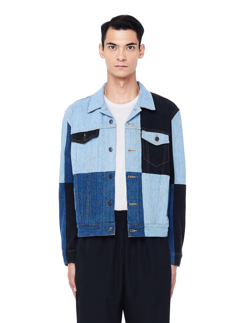 Gosha Rubchinskiy Patchwork Denim Jacket