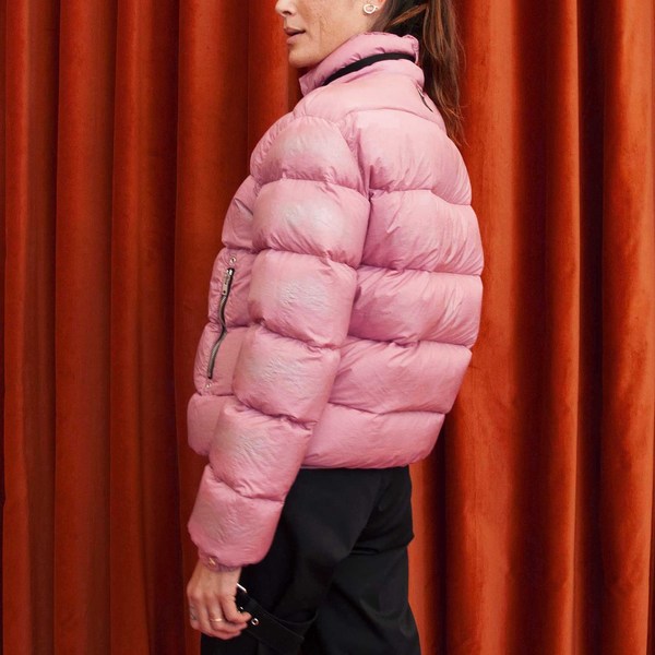 ALYX ダウンジャケット ピンク Lサイズ Nightrider Puffer Jacket Pink