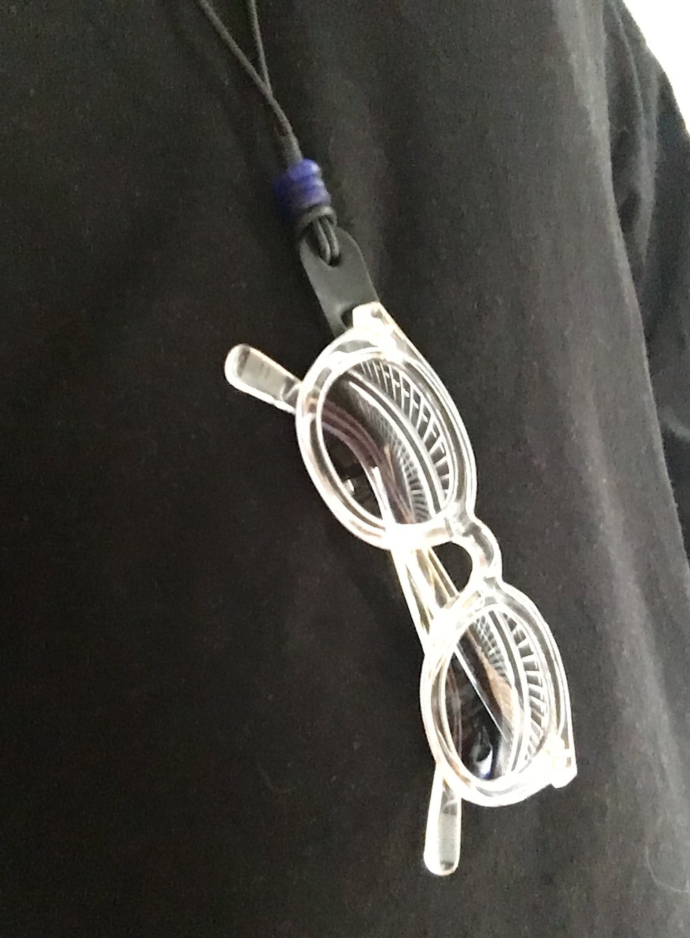 Made Solid Glasses Lanyard Black Garmentory