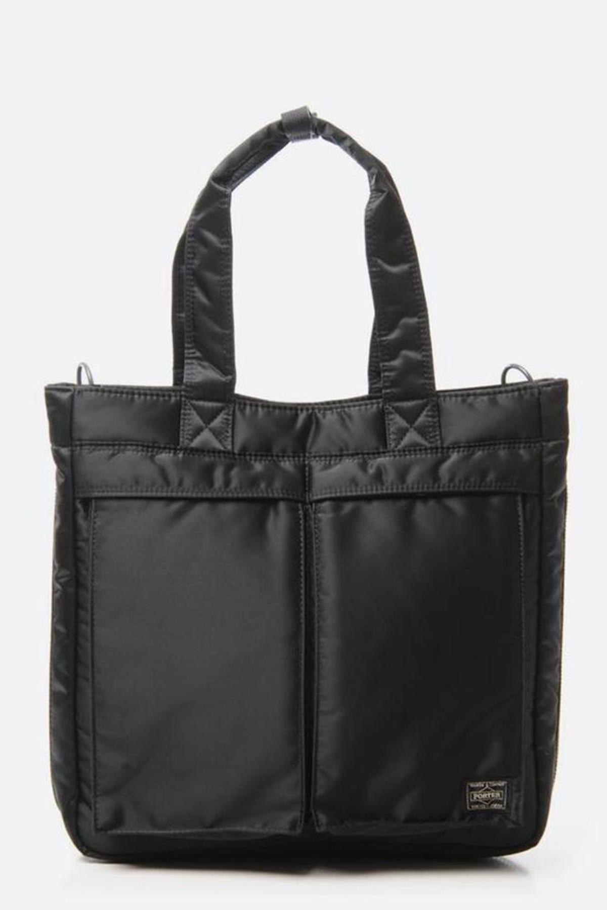 Porter Tanker Two Way Tote Bag - Black | Garmentory