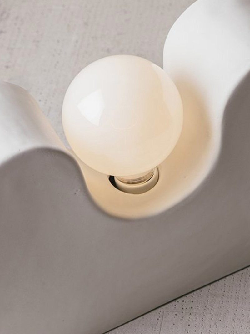 Sin Twin Sisters Table Lamp - White