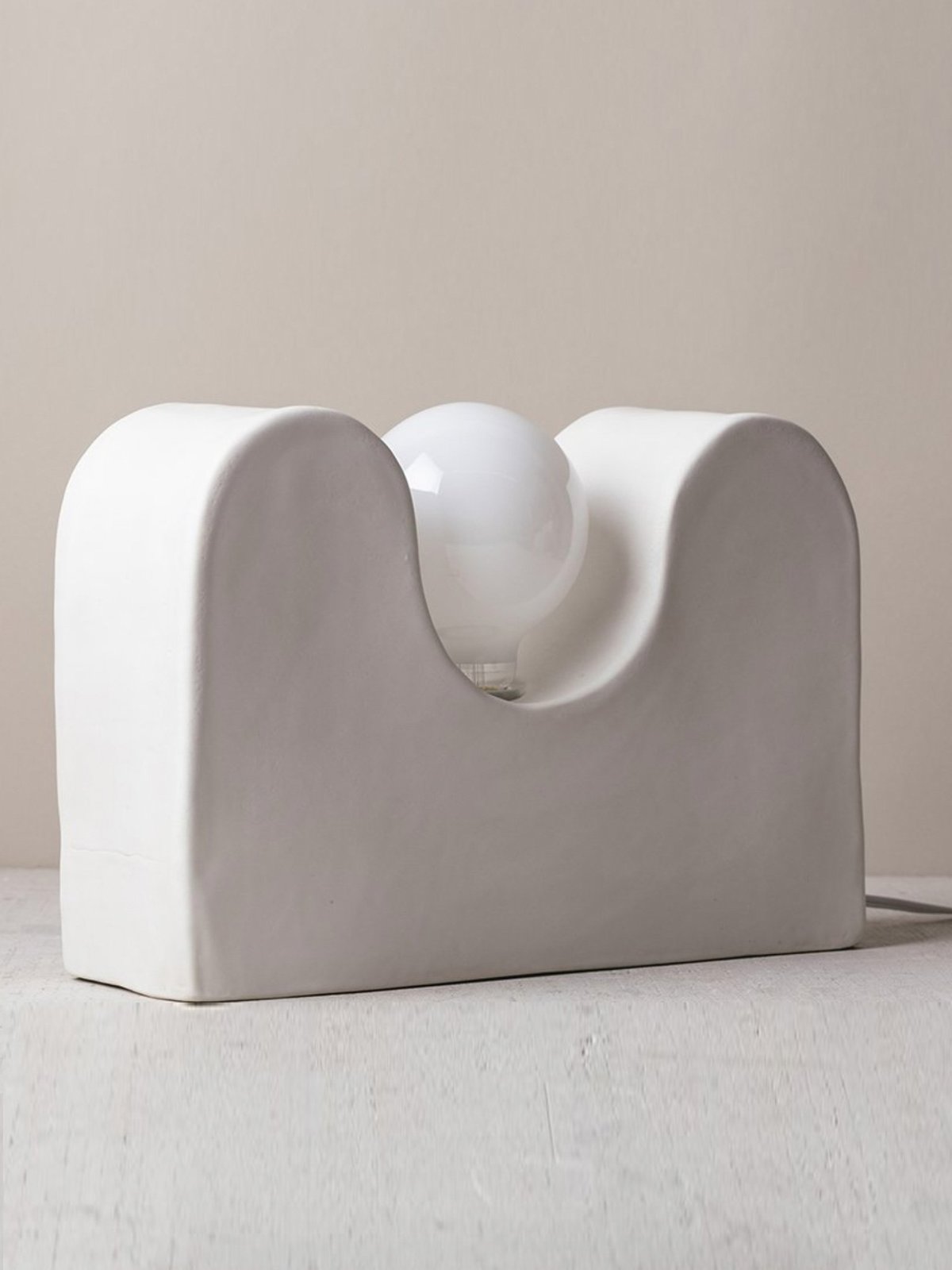 Sin Twin Sisters Table Lamp - White - Image 4 of 4