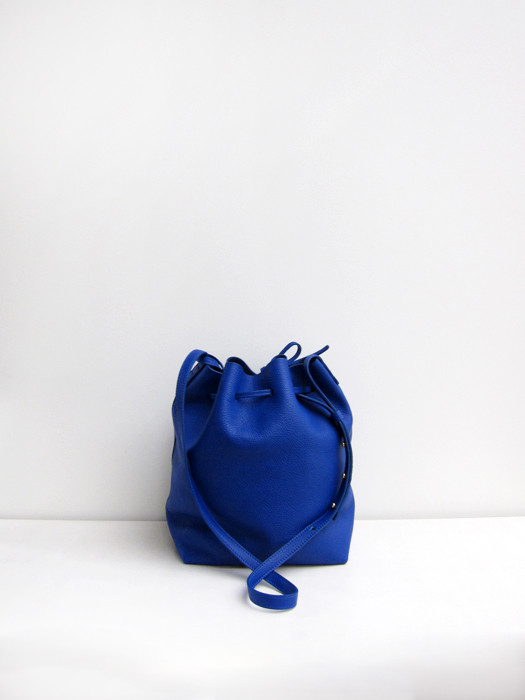 Bucket Bag, Tumbled, Royal Bucket Bag, Tumbled, Royal