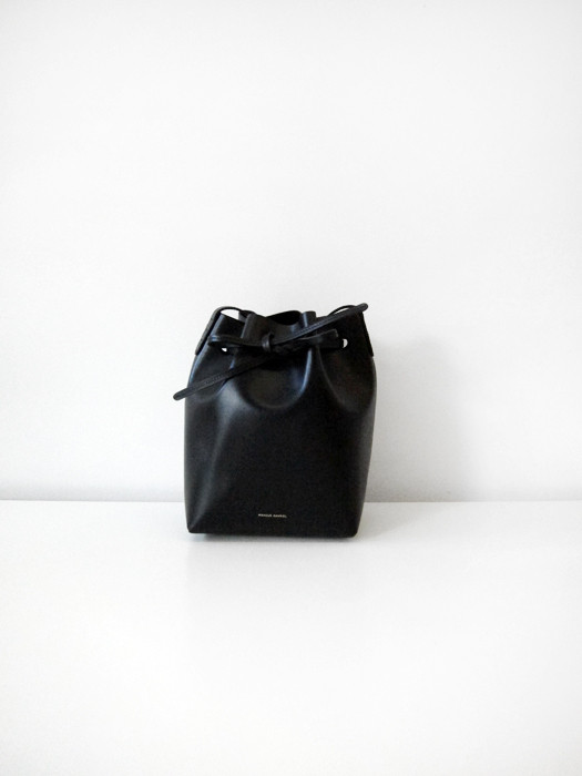 Mini Bucket Bag, Black/Graffite Mini Bucket Bag, Black/Graffite