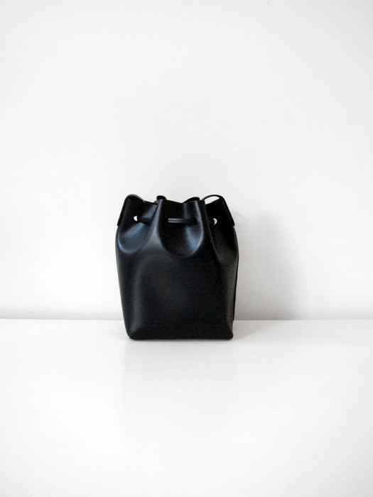 Mini Bucket Bag, Black/Graffite Mini Bucket Bag, Black/Graffite