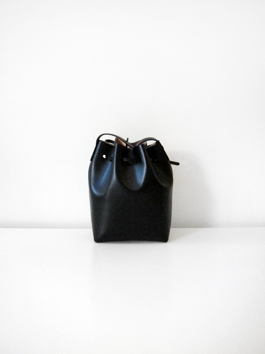 Mini Bucket Bag, Black/Royal Mini Bucket Bag, Black/Royal