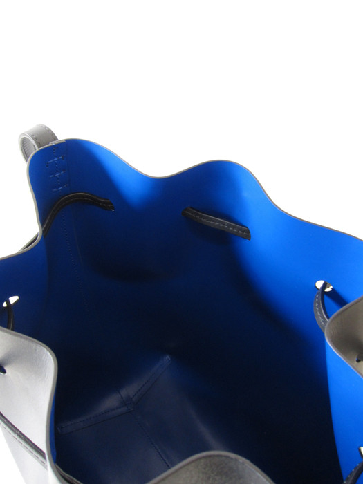 Mini Bucket Bag, Black/Royal Mini Bucket Bag, Black/Royal