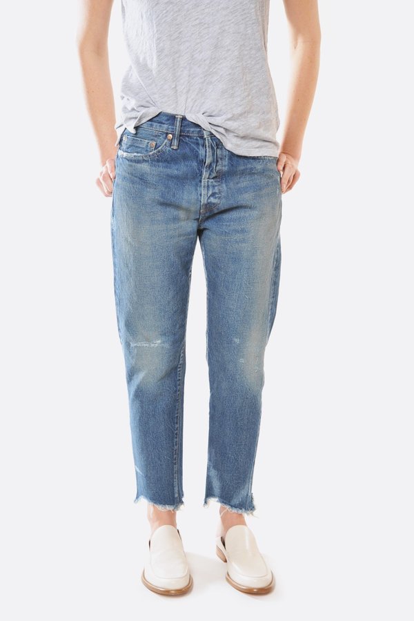 Chimala Medium Repair Narrow Tapered Cut Jean Chimala Medium Repair Narrow Tapered Cut Jean