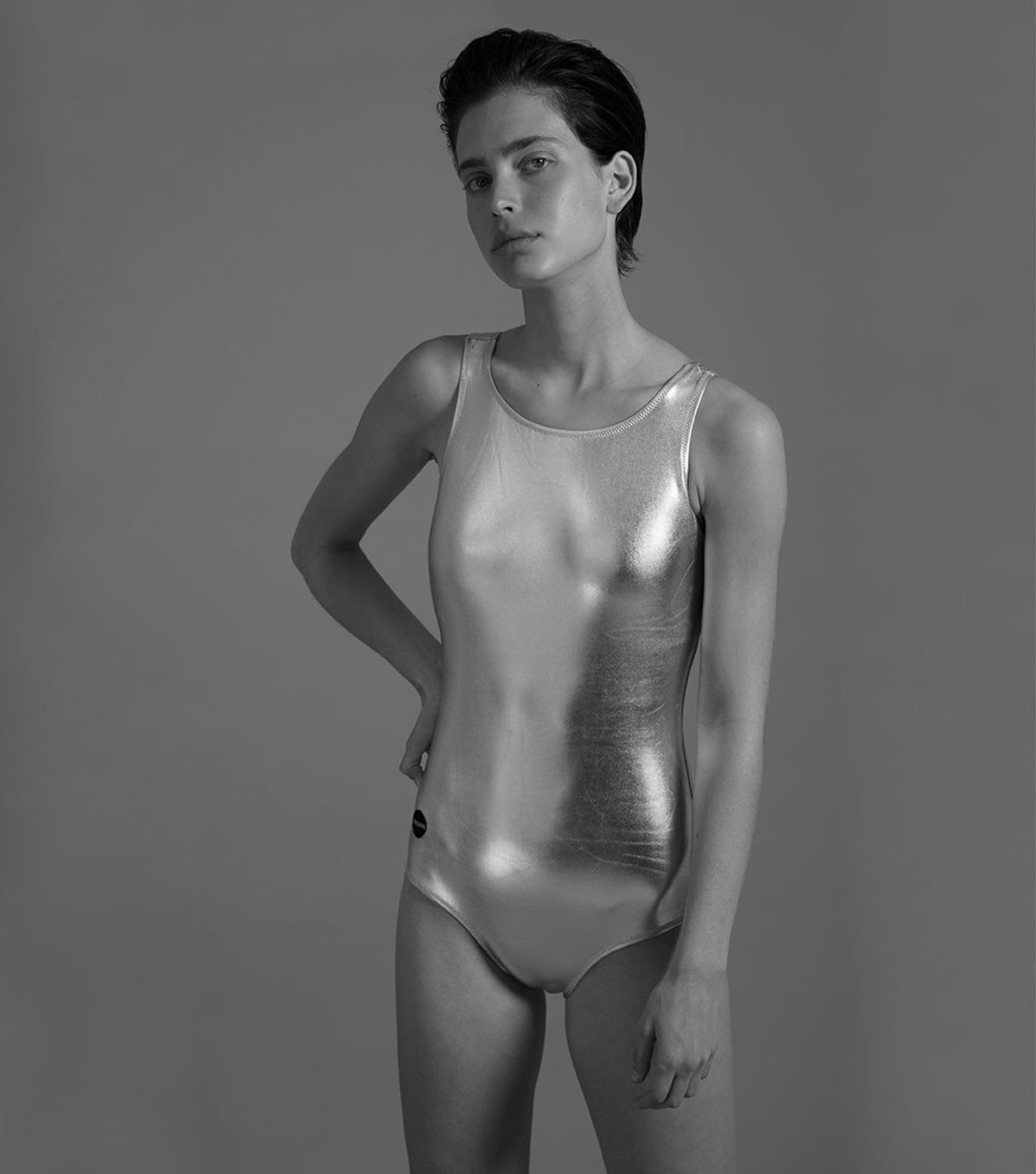 Nununu One Piece Swimsuit - SILVER - Image 2 of 4