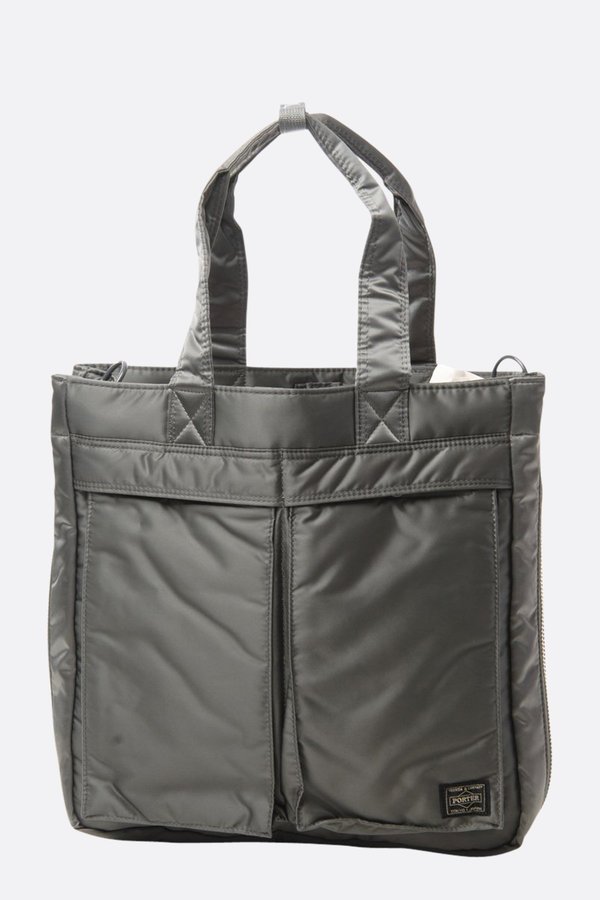 希少 PORTER / TANKER 2WAY TOTE BAG Silver Porter Silver Tanker Two Way Tote | Garmentory
