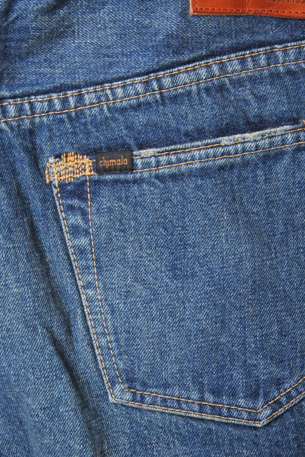 Chimala Special Selvedge Used Cut Ankle Jeans - Medium Vintage Chimala Special Selvedge Used Cut Ankle Jeans - Medium Vintage