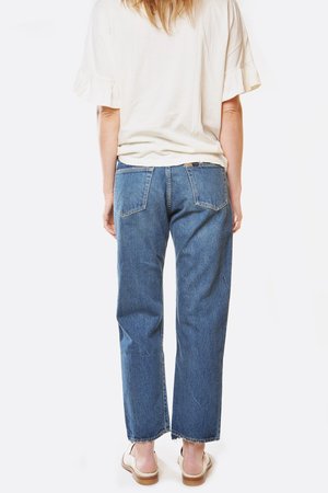 Chimala Special Selvedge Used Cut Ankle Jeans - Medium Vintage Chimala Special Selvedge Used Cut Ankle Jeans - Medium Vintage