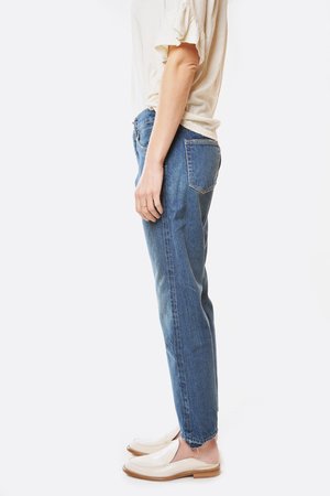 Chimala Special Selvedge Used Cut Ankle Jeans - Medium Vintage Chimala Special Selvedge Used Cut Ankle Jeans - Medium Vintage
