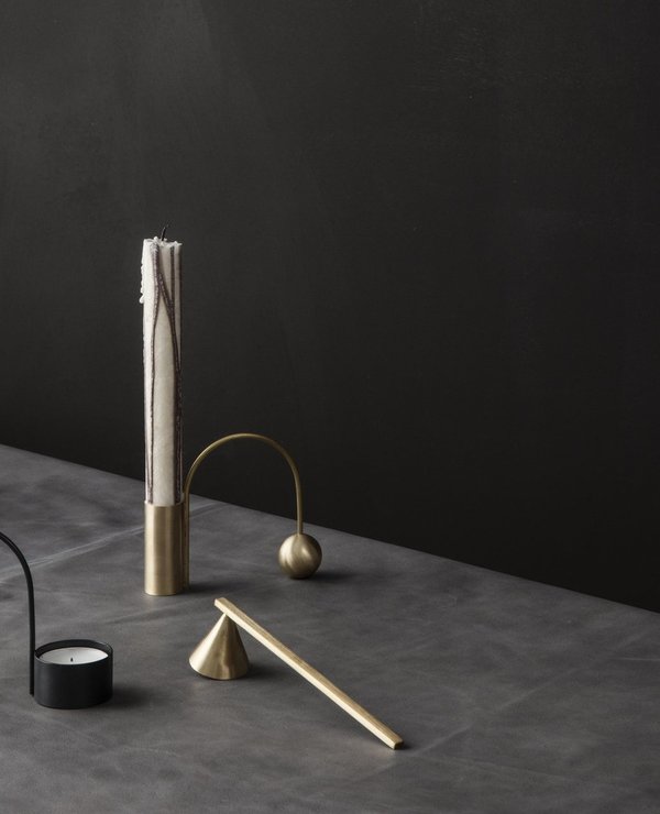 Ferm Living Balance Brass Tea Light Holder Ferm Living Balance Brass Tea Light Holder