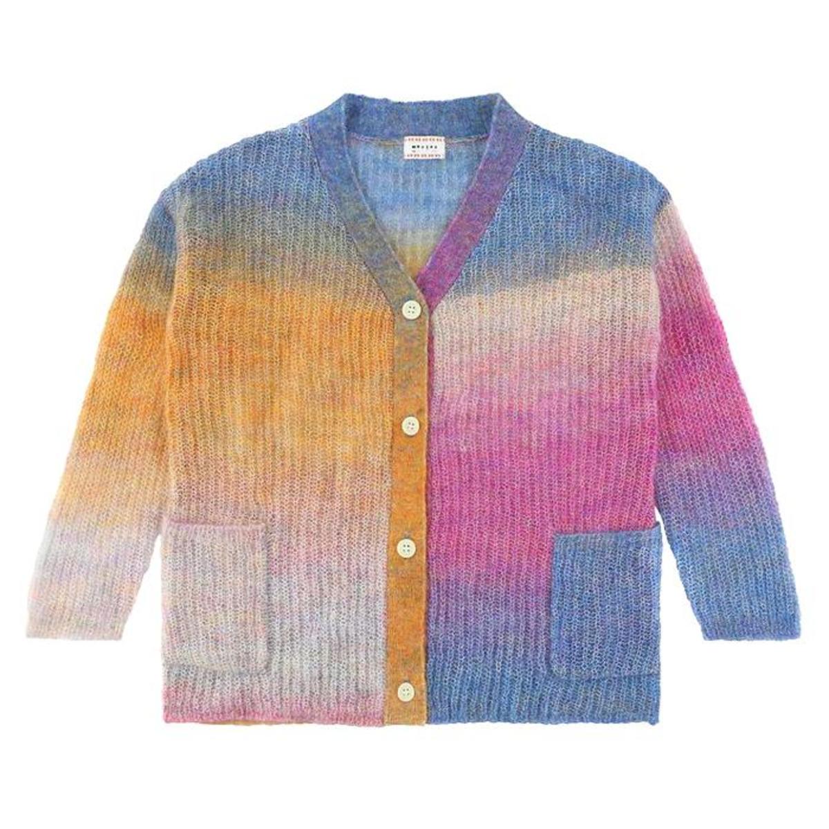 Morley Ivory Cardigan - Rainbow Pink Multicolour - Image 1 of 2