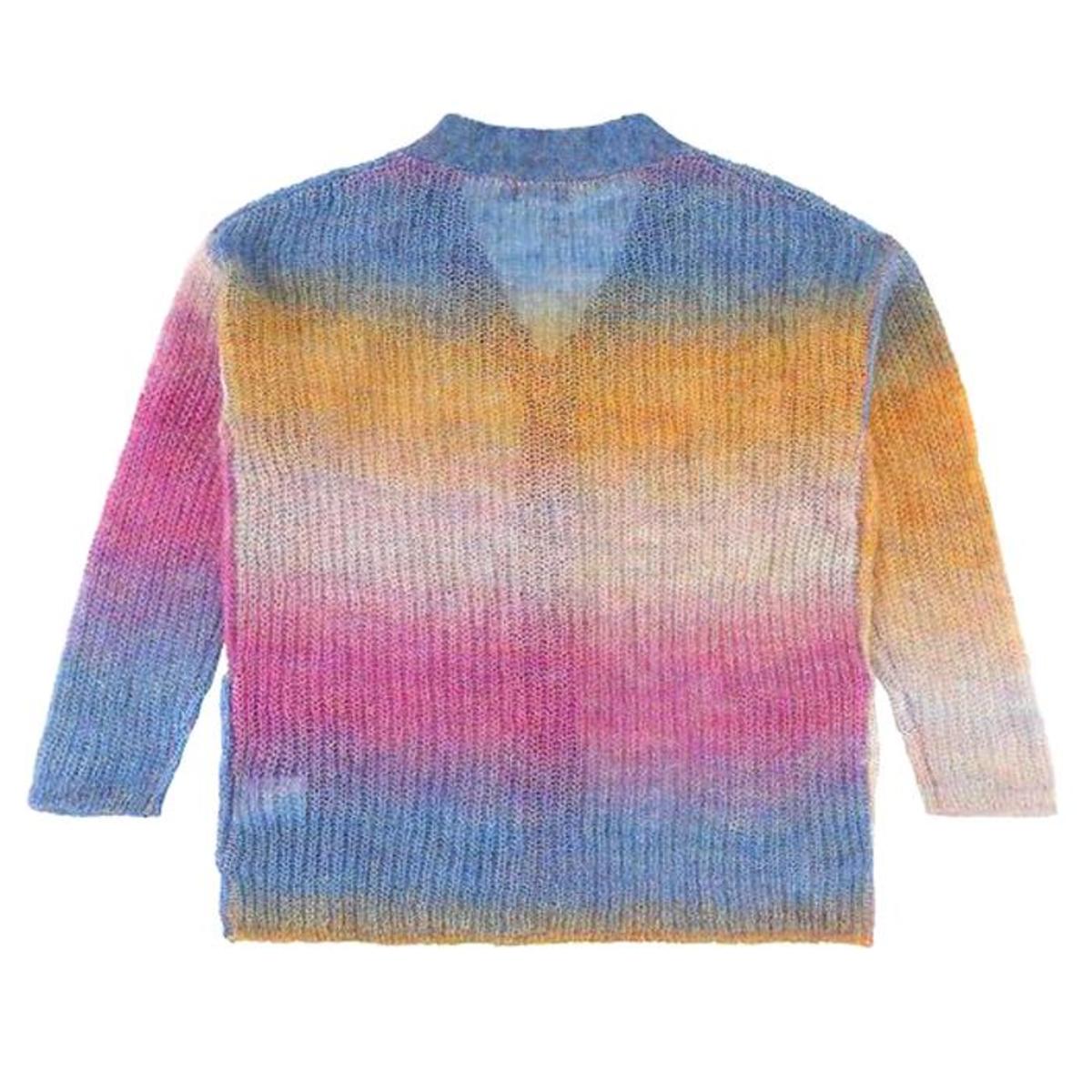 Morley Ivory Cardigan - Rainbow Pink Multicolour - Image 2 of 2