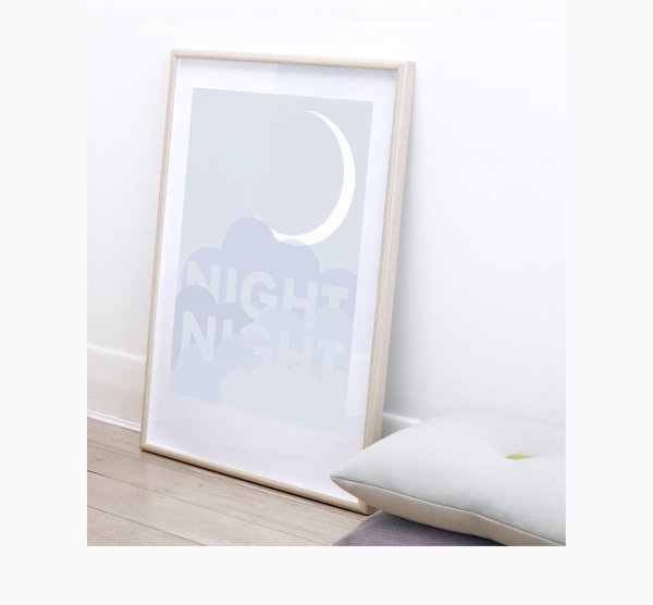 KIDS FRIDAY & TODAY Night Night Print KIDS FRIDAY & TODAY Night Night Print