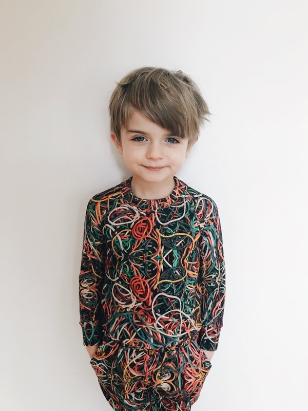 KIDS Romey Loves Lulu Rubber Bands Sweatpants KIDS Romey Loves Lulu Rubber Bands Sweatpants
