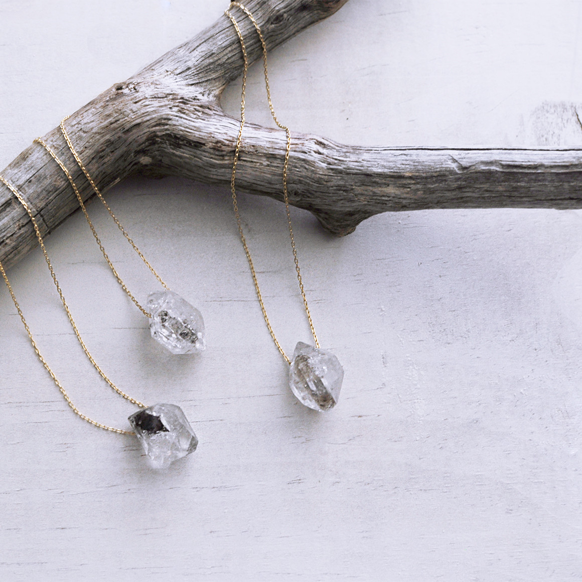 Clementine Herkimer Diamond Necklace Garmentory